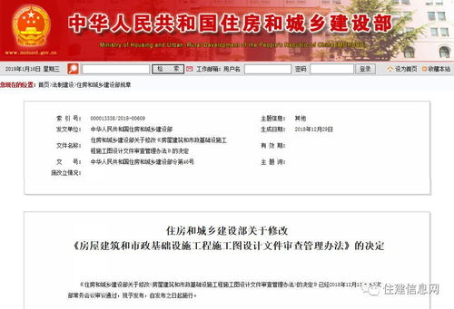 住建部新政 施工圖審查全面推行政府購買服務(wù)，消防、人防及市政設(shè)施管理同步加強(qiáng)